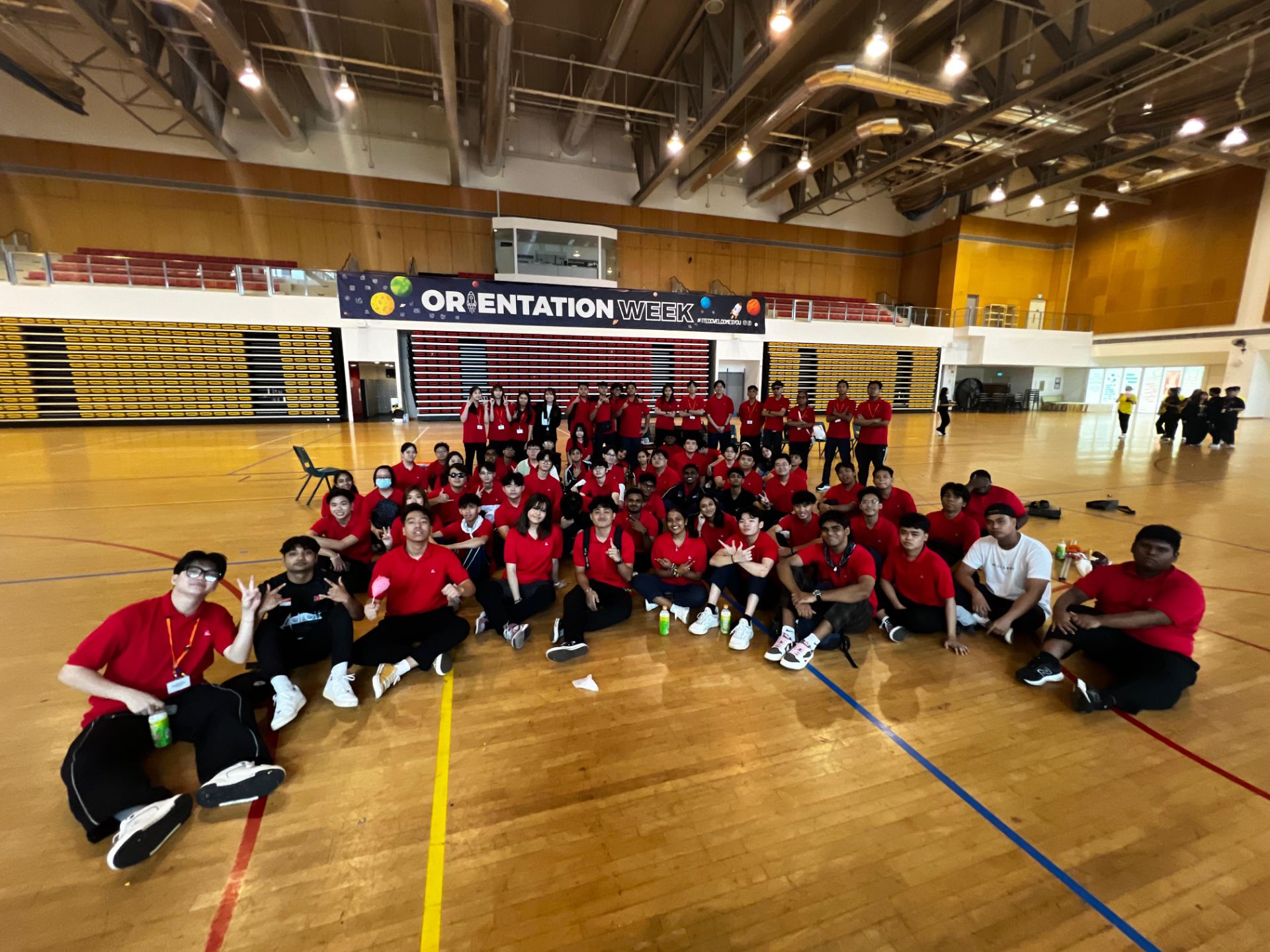 I voluteered to be a Bridge Leader for the 2024 January Intake Orientation Day (Jan 9 to 12).