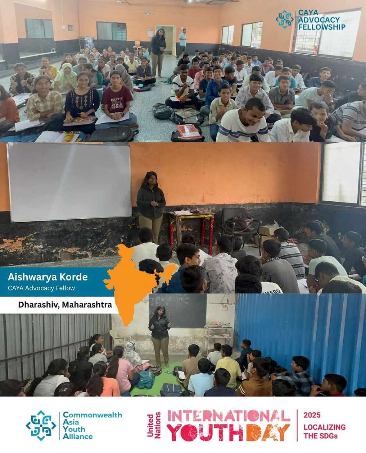 🌏 Empowering Youth, Localizing the SDGs – My Journey as a CAYA Fellow