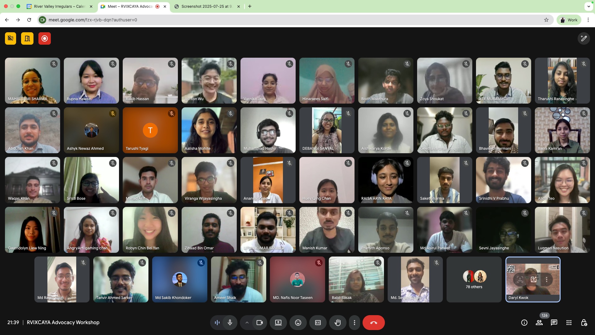 Reflections from the First RVI Session on Portfolio Building