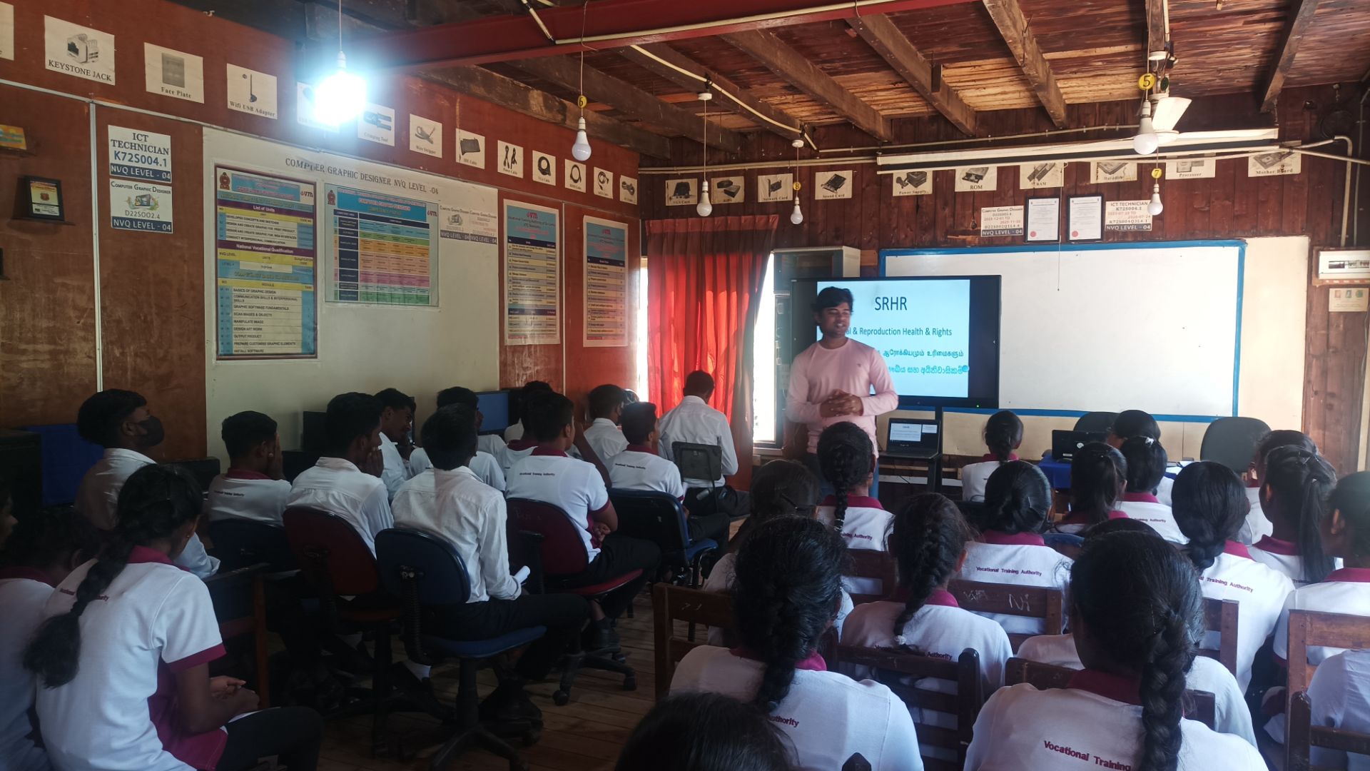 Evaluation research of SRHR awareness asking school students and youth.