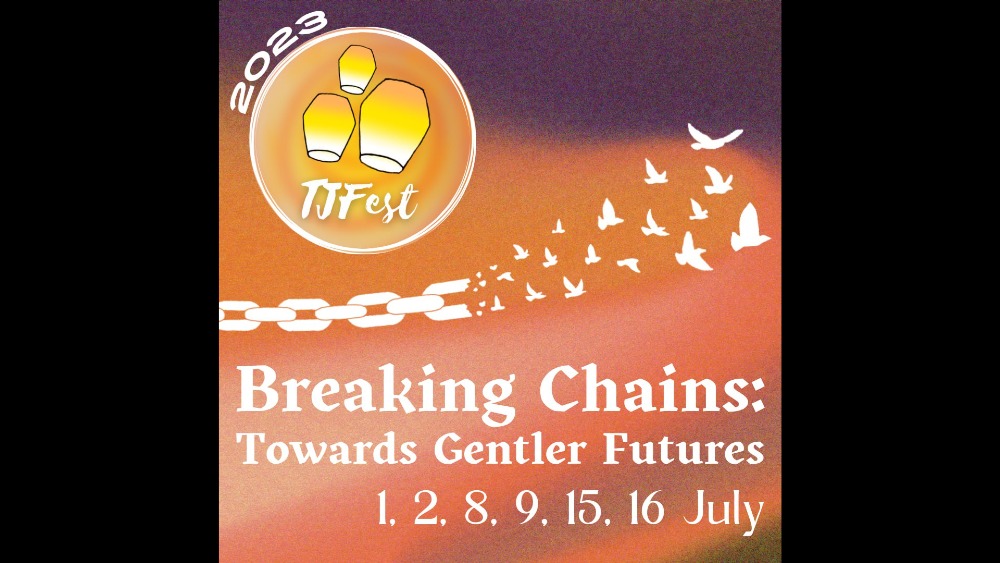 Join us at TJC's inaugural TJFest, an abolitionist community arts, culture and knowledge festival.

To thank you for your support, you may use the promo code "TJFRIENDS", making all our ticketed events 100% free for you! ❤️ tinyurl.com/tjfest2023
