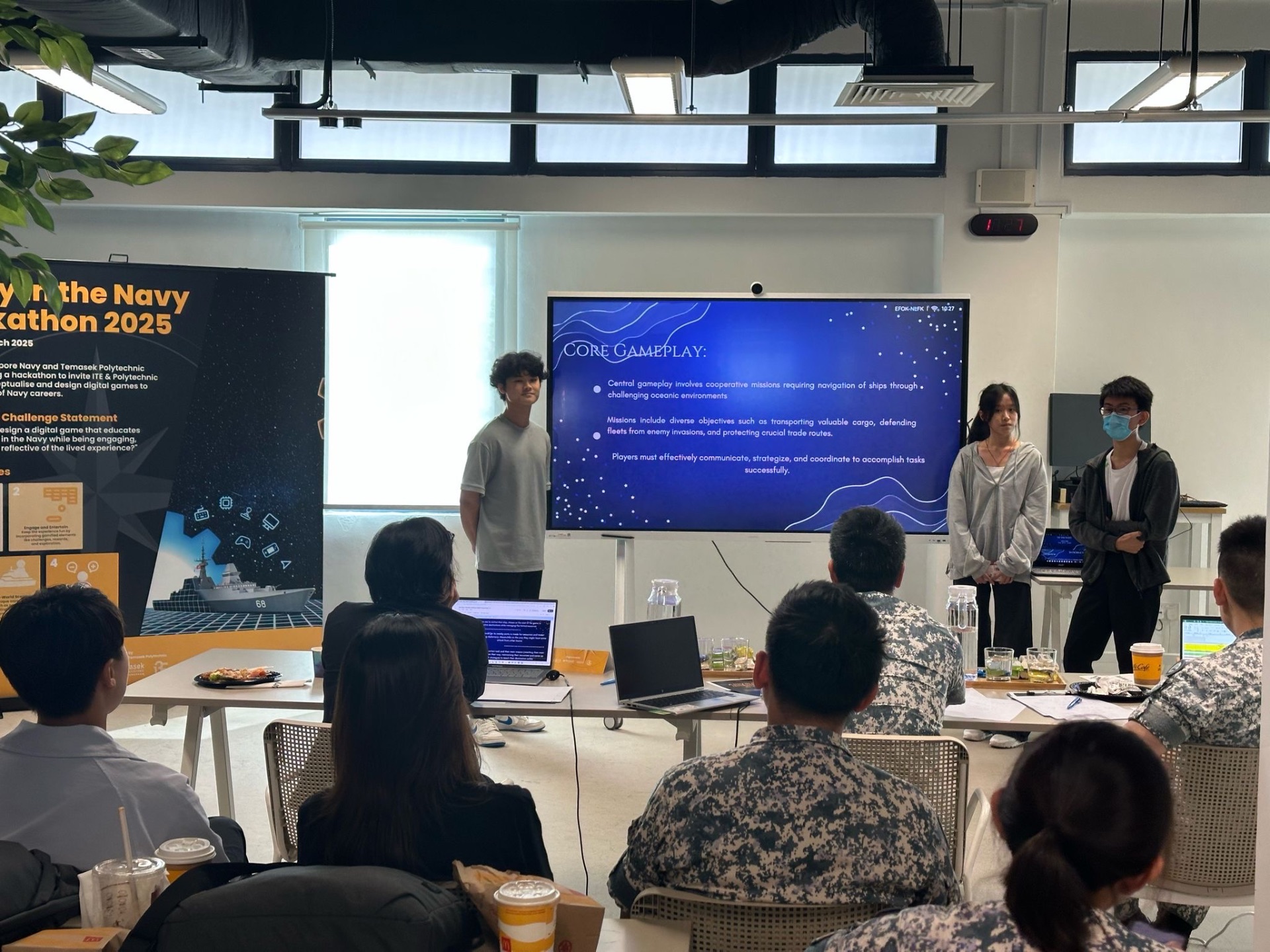A day in Navy Hackathon