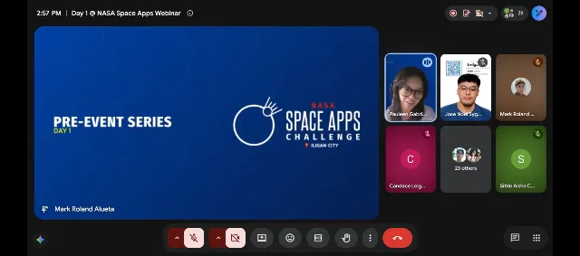 Pre-Event Kickoff for 2026 NASA Space Apps Challenge (Iligan)