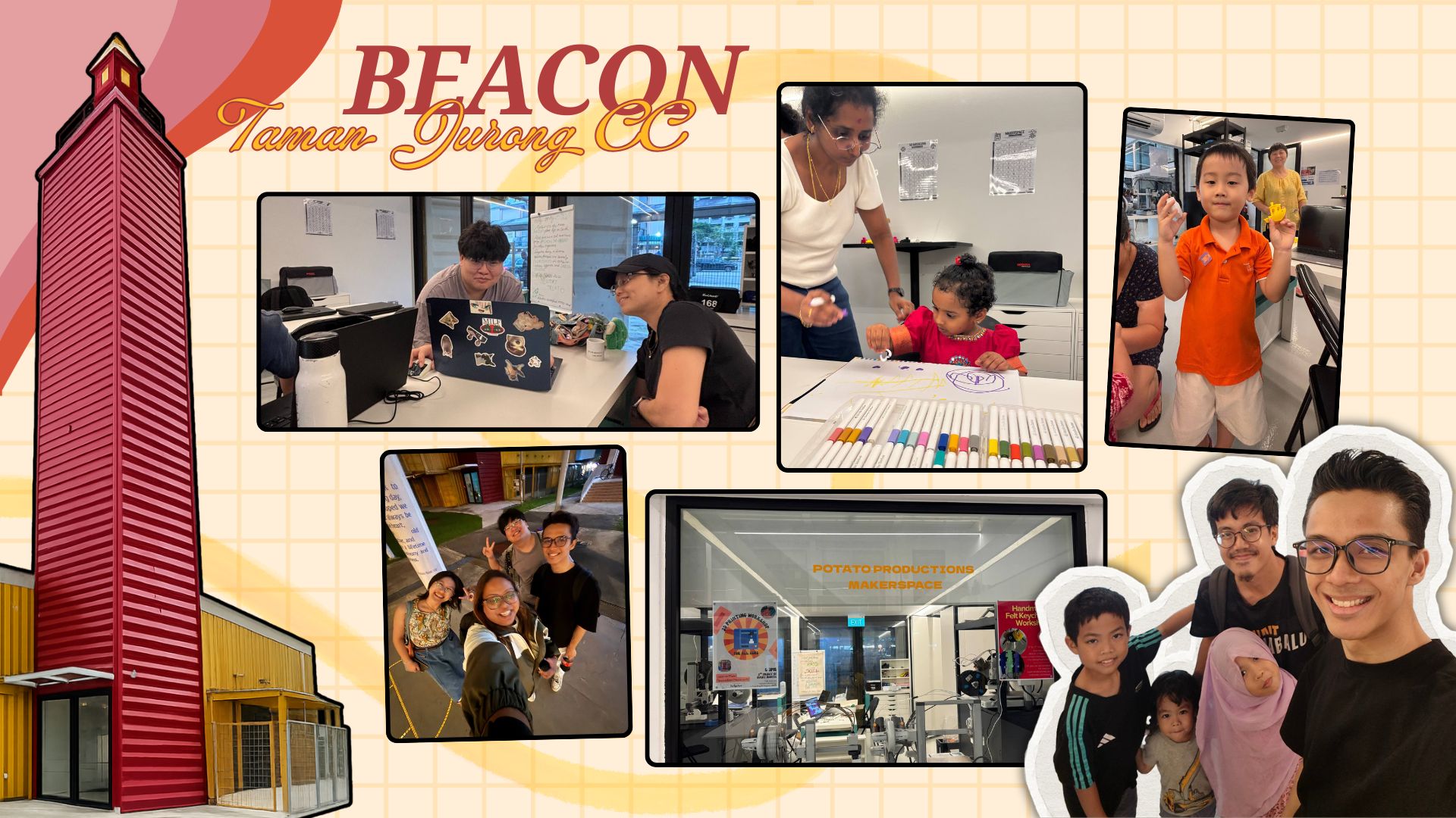 Second session at The Beacon! ~ Taman Jurong CC 🎨