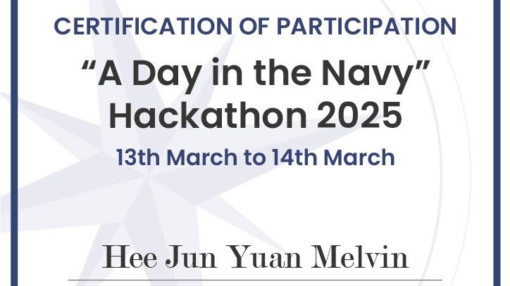 Hackathon Participation