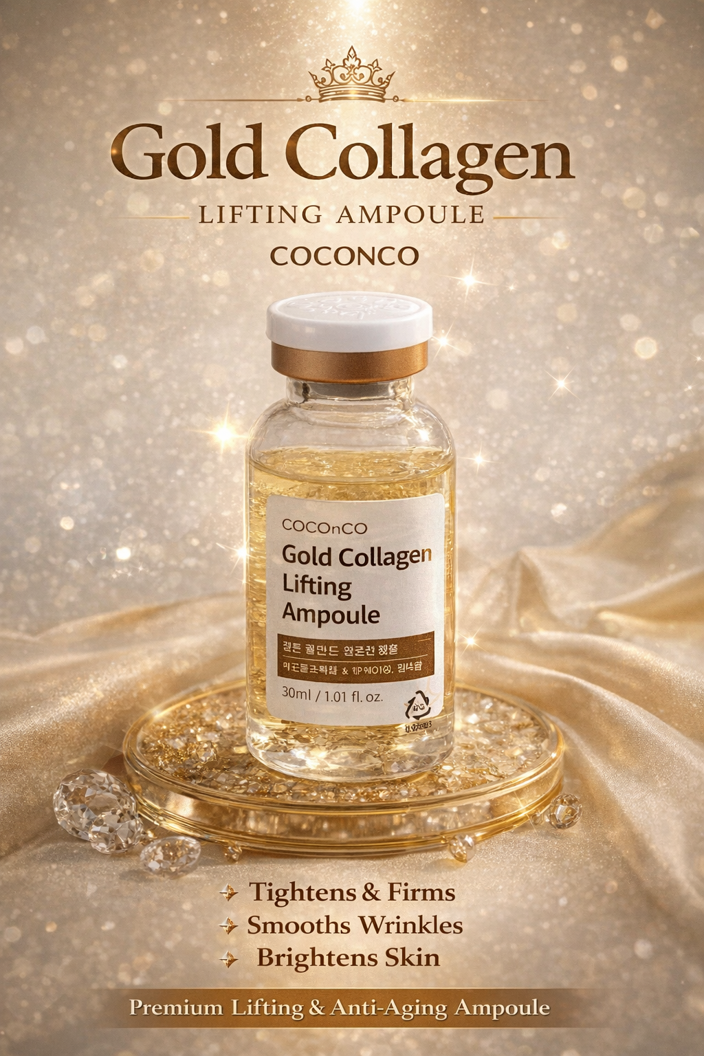 GOLD Collagen Ampoule (30ml) - Image 2
