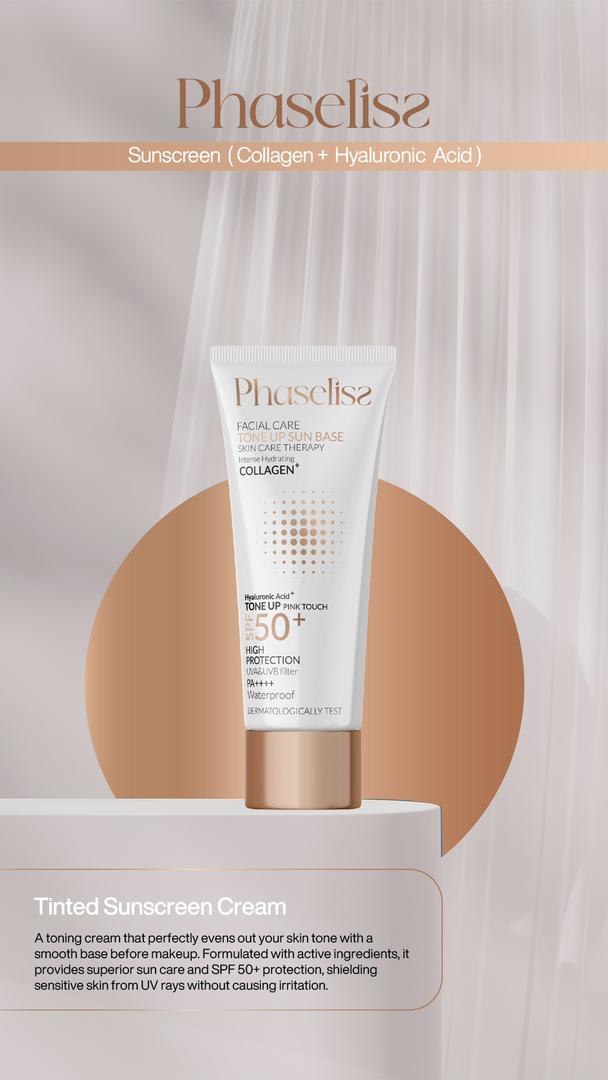 PHASELISS Facial Care Tone Up Bronze Touch (40 ml) - Image 1