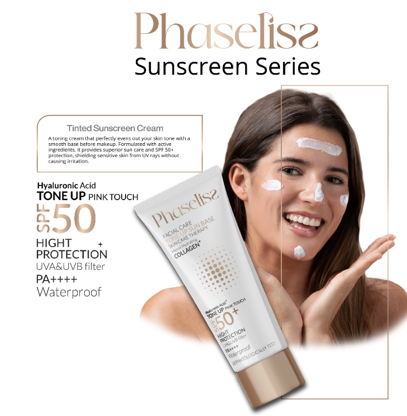 PHASELISS® Facial Care Tone Up Pink Touch ( 40 ml) - Image 2