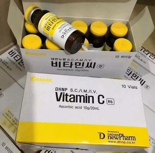 Vitamin C Inj (10x20ml)Ascorbic Acid -IV-IM - Image 2
