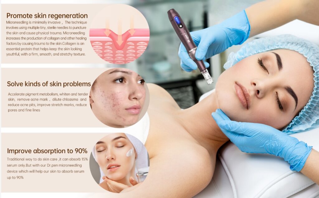 Dr.pen A10 Microneedling Pen ( Inc 24 Cartrage) - Image 3