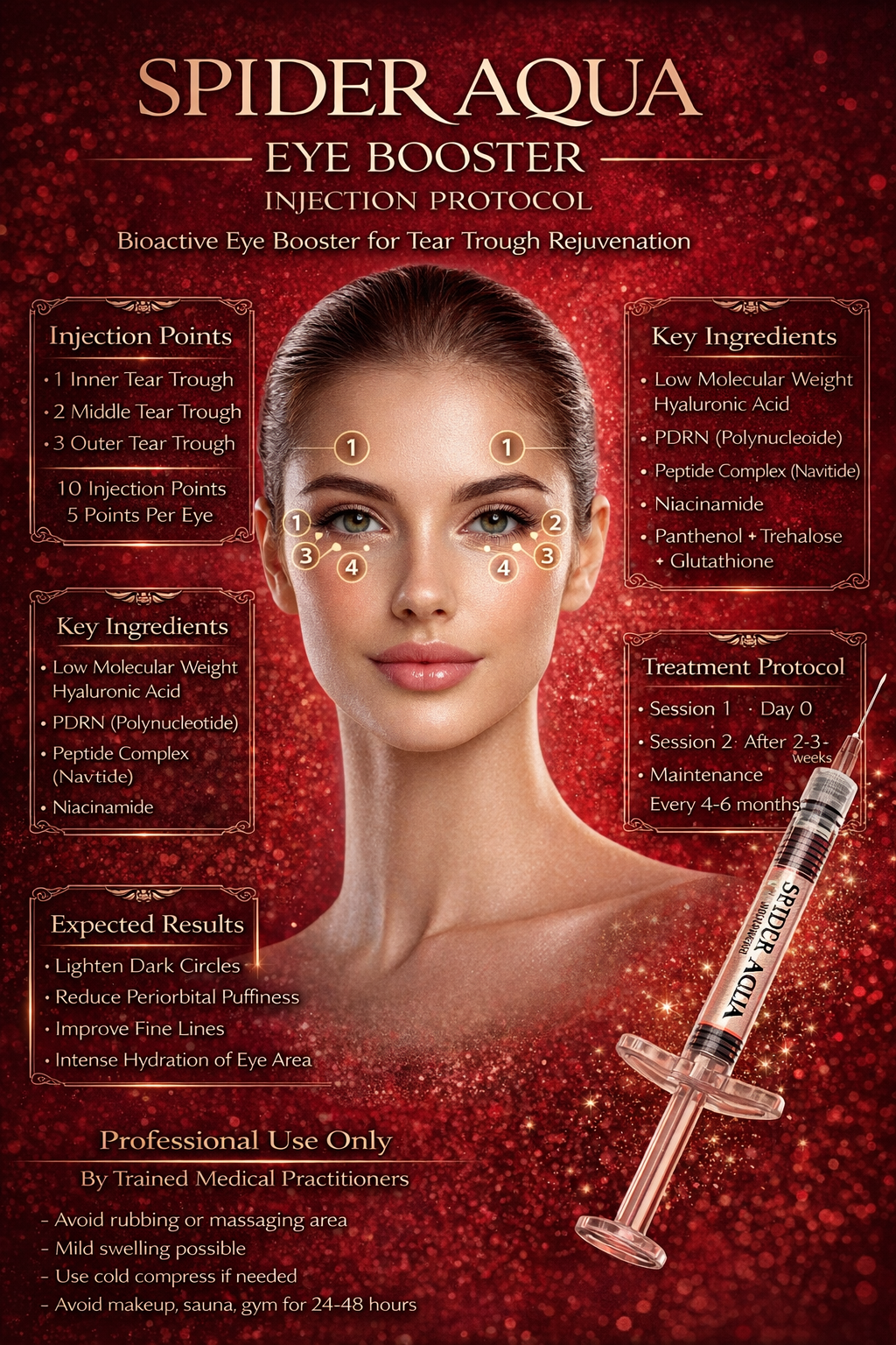 SPIDER AQUA EYE BOOSTER (1x2ml) + DNA Salmon - Image 2