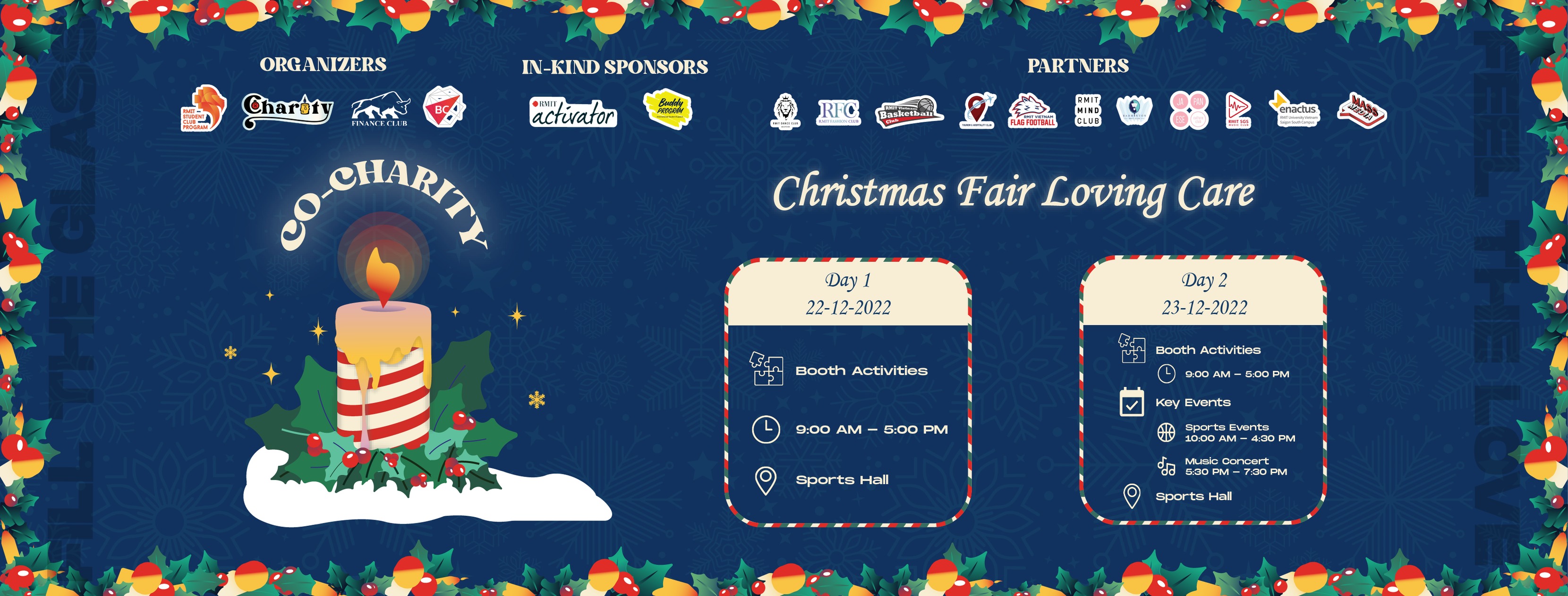[RMIT Business Club x RMIT Finance Club] Co-Charity: Christmas Fair, Loving Care