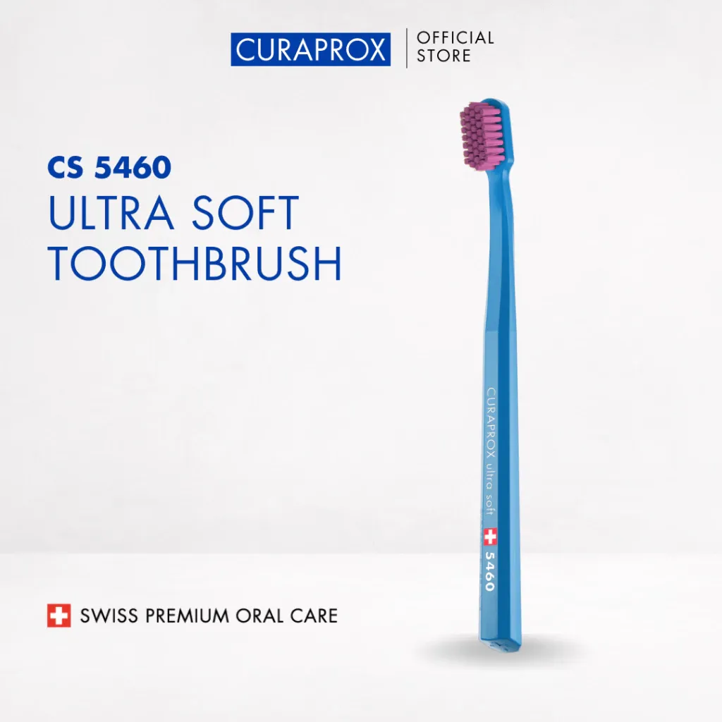 Curaprox Ultra Soft Toothbrush CS 5460 Bristles for Sensitive Gums 1pc
