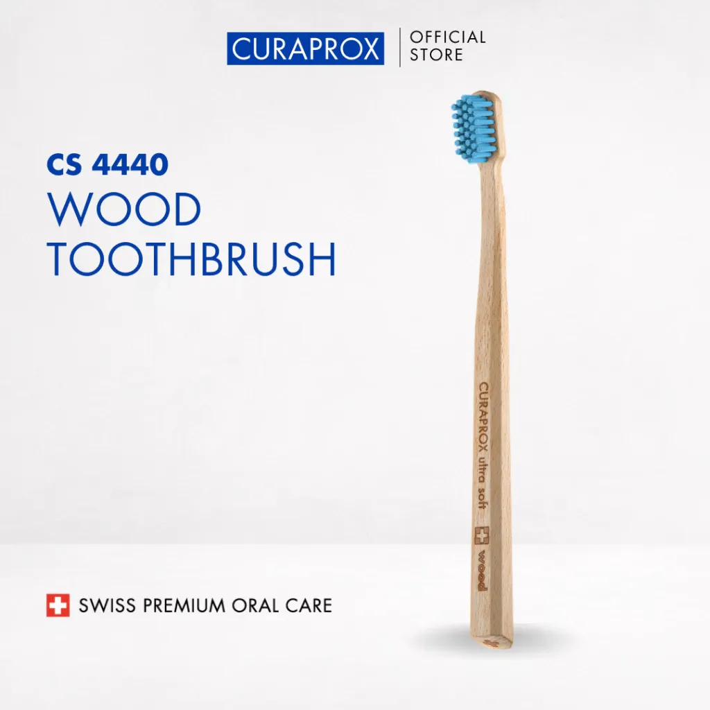 Curaprox CS Wood Ultra Soft Toothbrush, 1pc