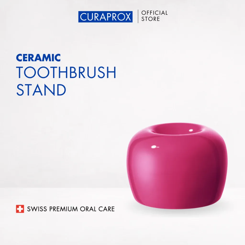 Curaprox Toothbrush Ceramic Foot Stand Holder
