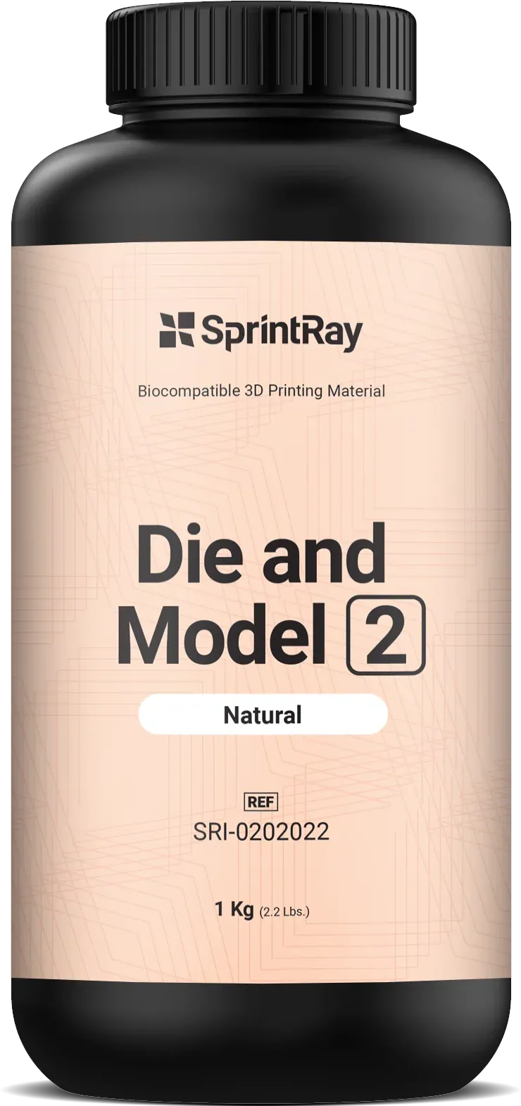 Sprintray Die & Model 2 Natural