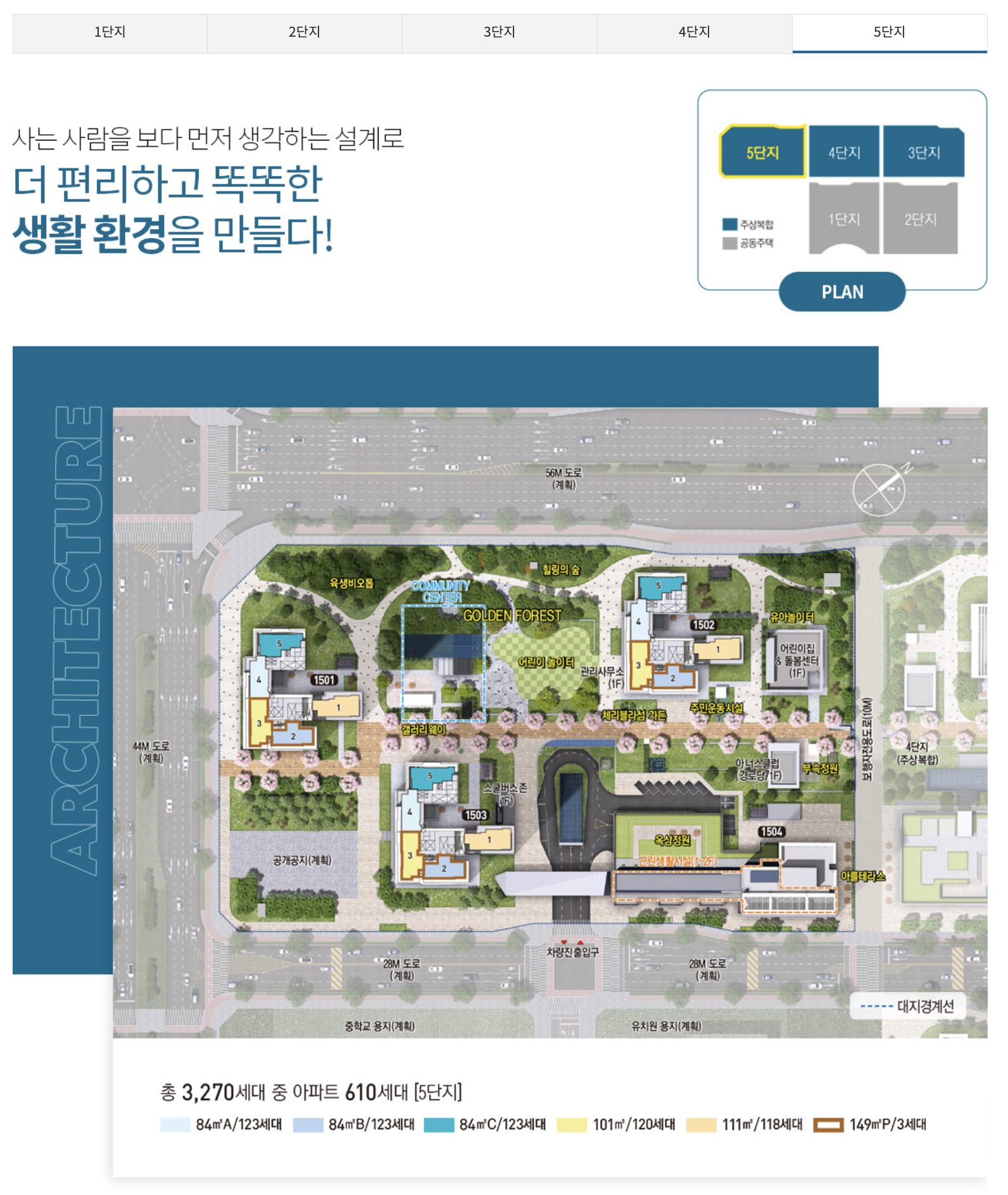 송도자이풍경채 그라노블 5단지 입지환경