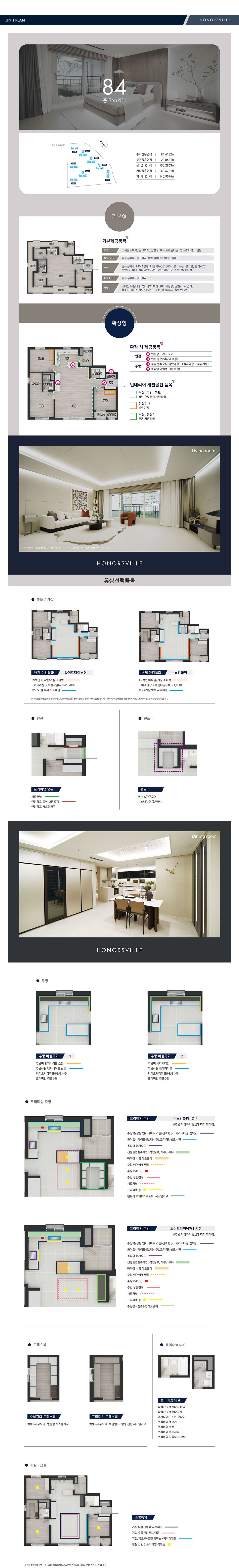 84 타입 평면도