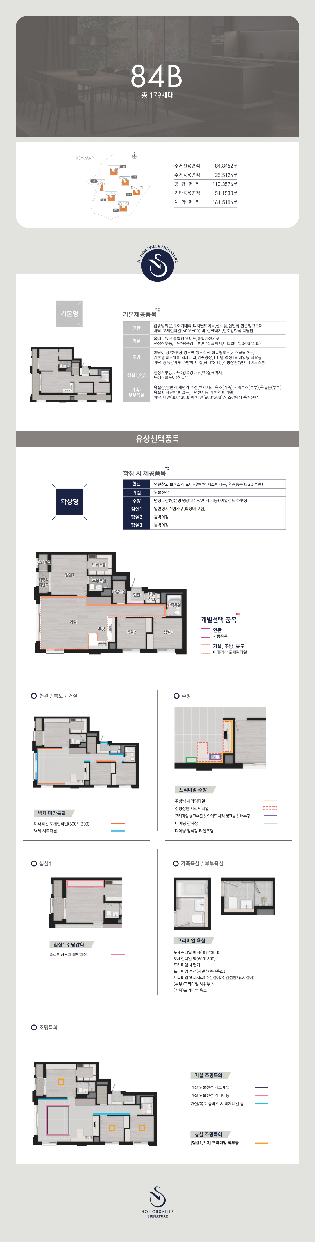 84B 타입 평면도