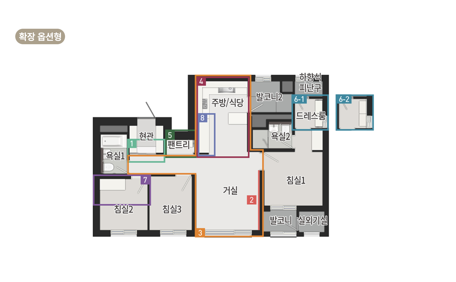 59B 타입 평면도