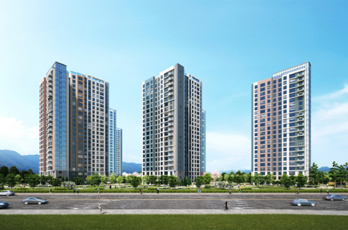 영종국제도시 A26BL 제일풍경채 디오션 조감도