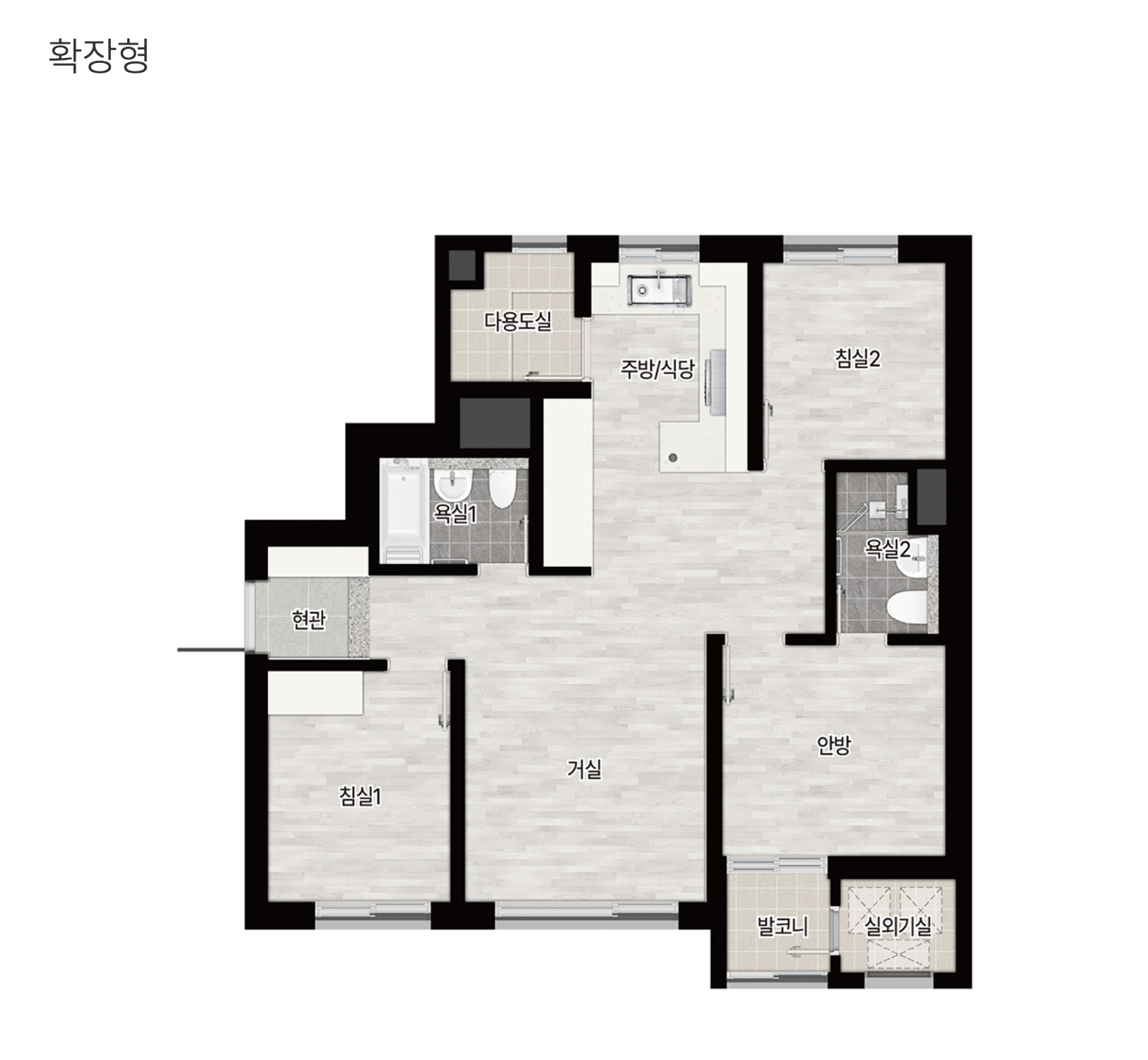 59B 타입 평면도
