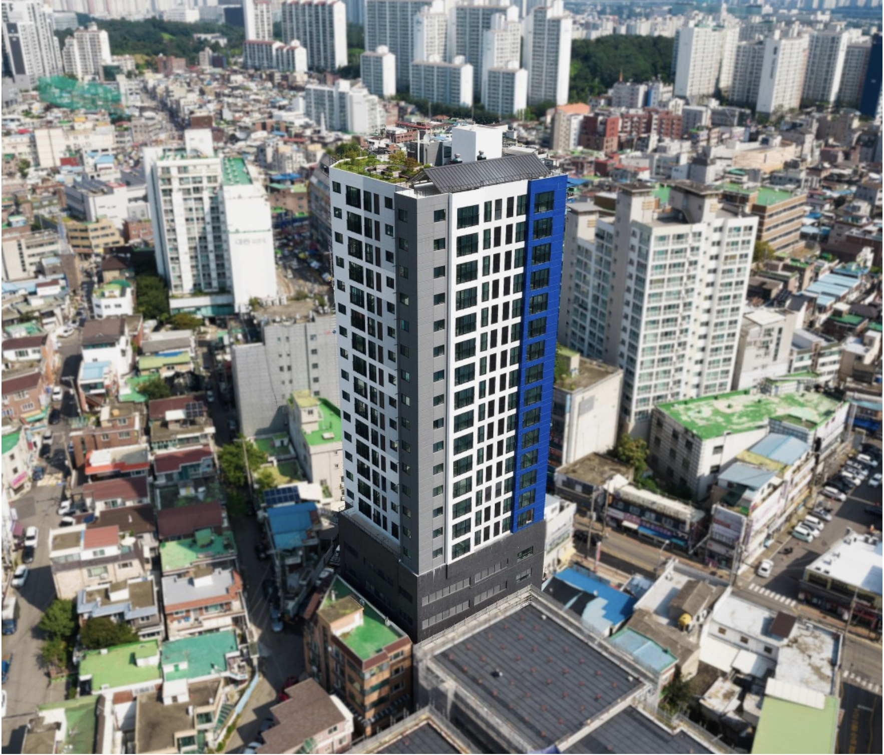 하남시청역 하우스원 조감도