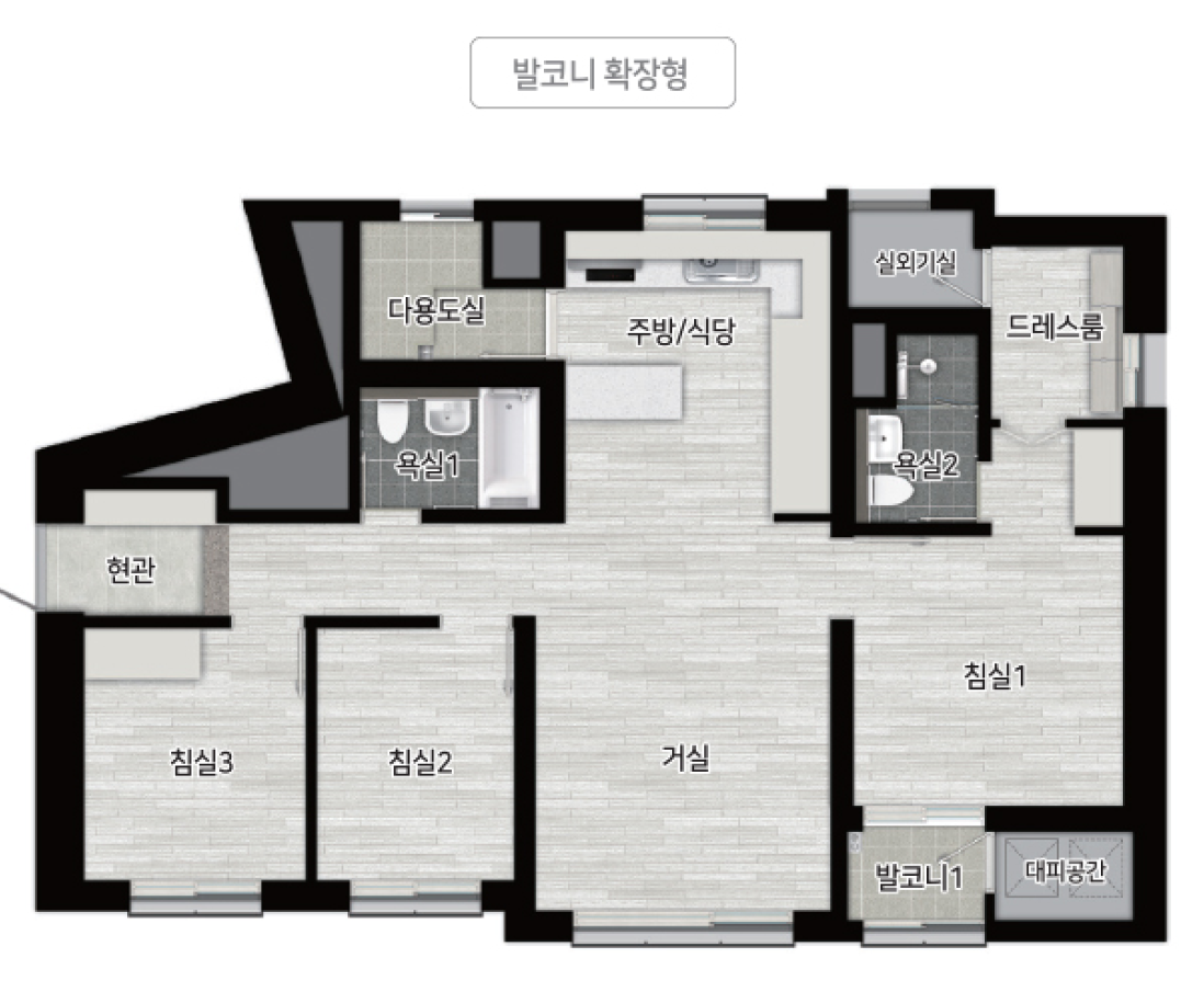 59B 타입 평면도