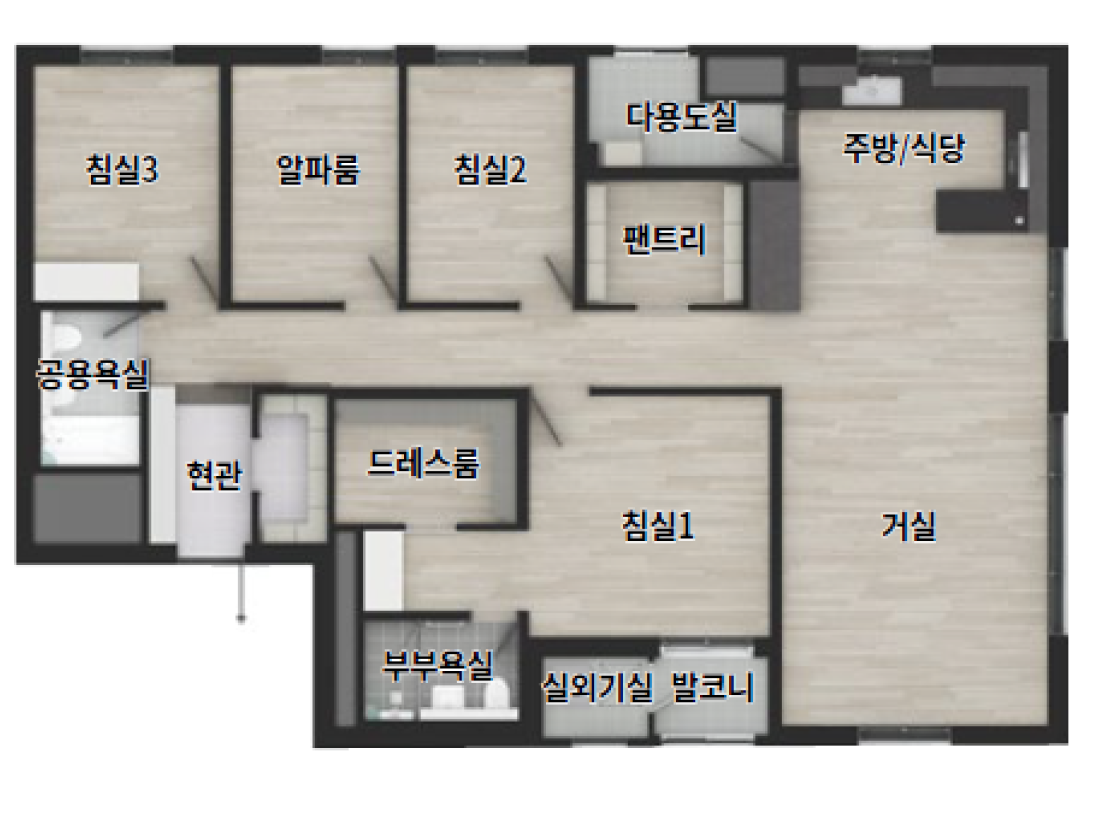 119D 타입 평면도