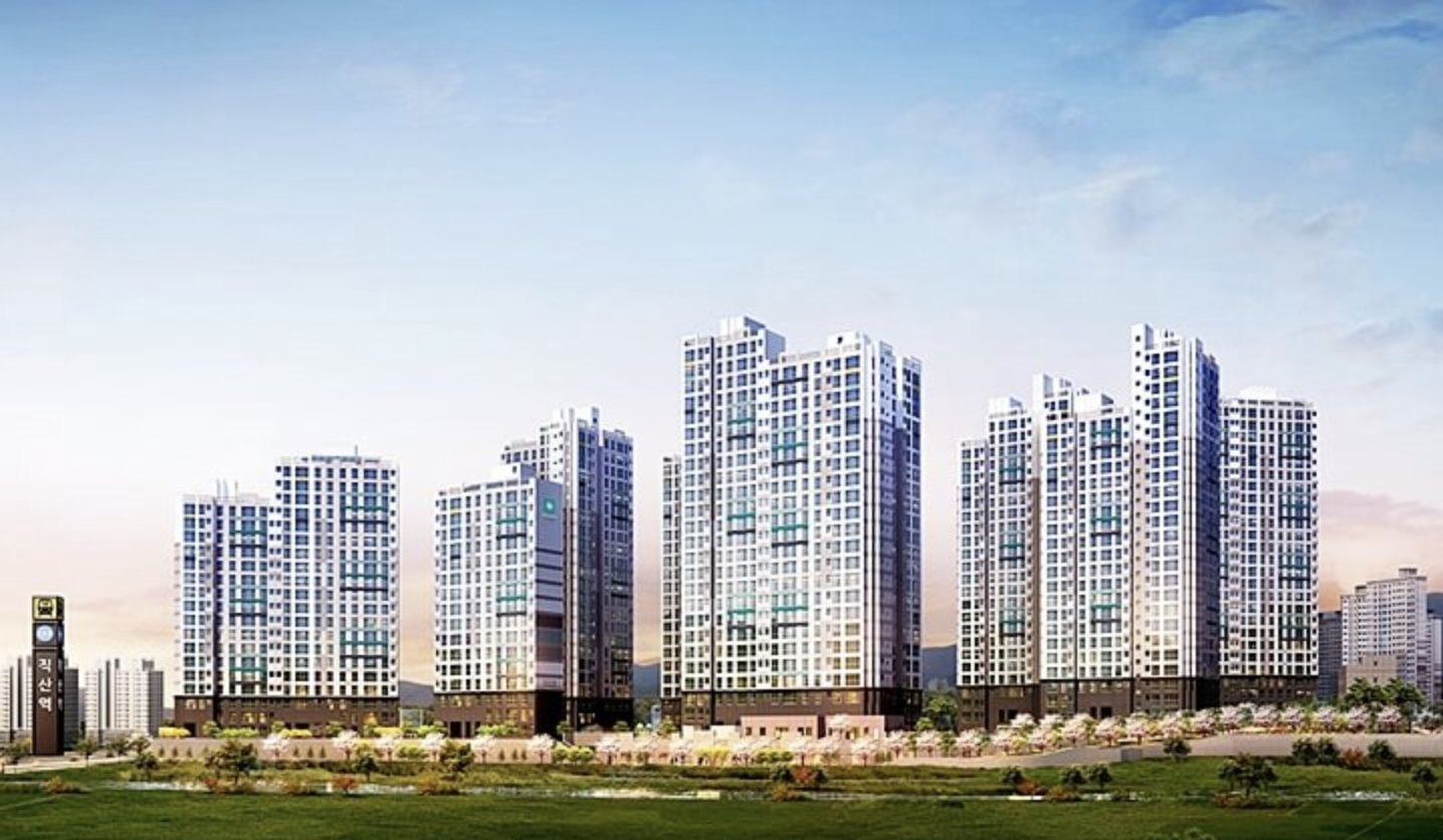 직산역 서희스타힐스(조합원 취소분) 조감도