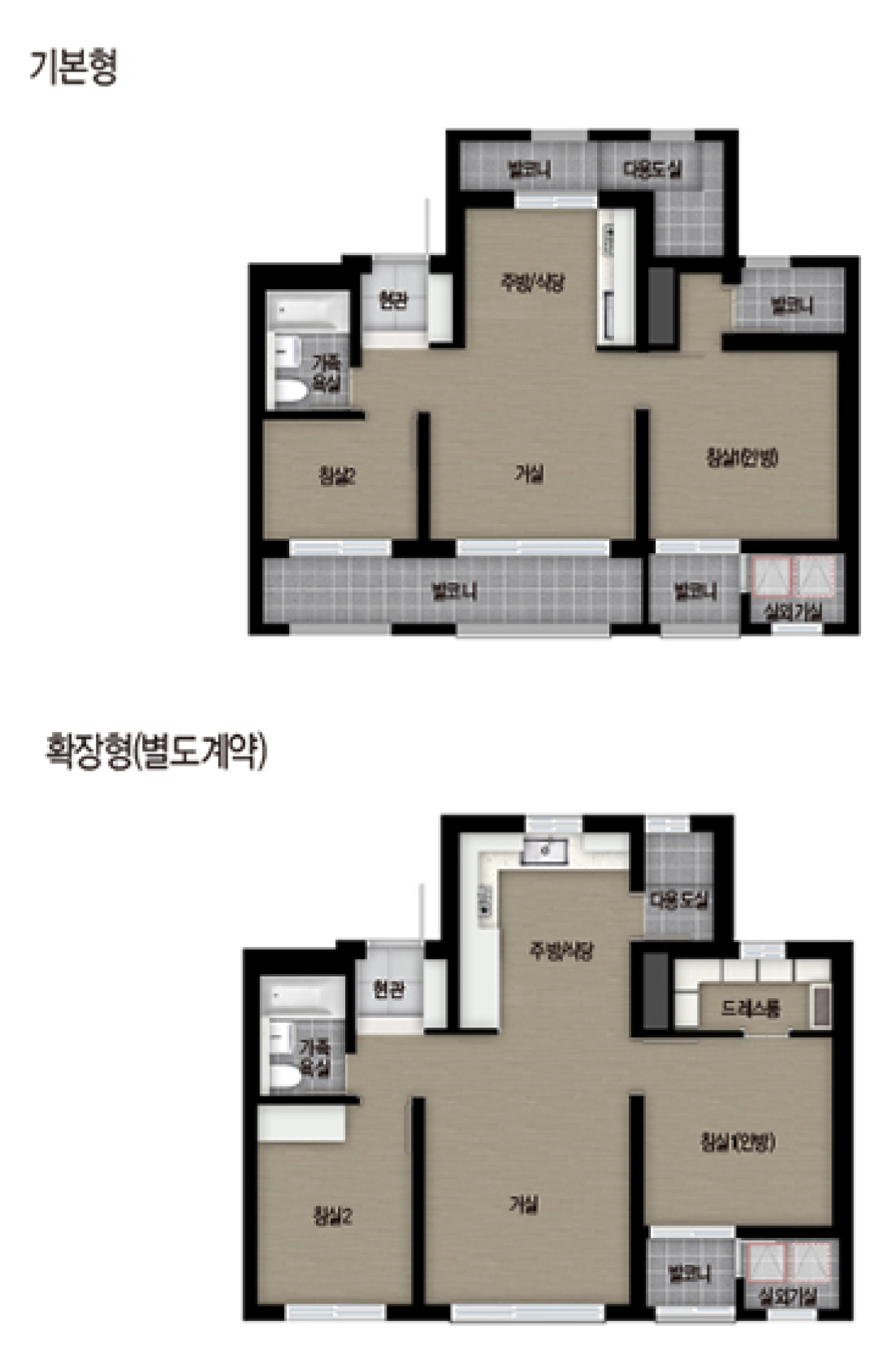 46 타입 평면도