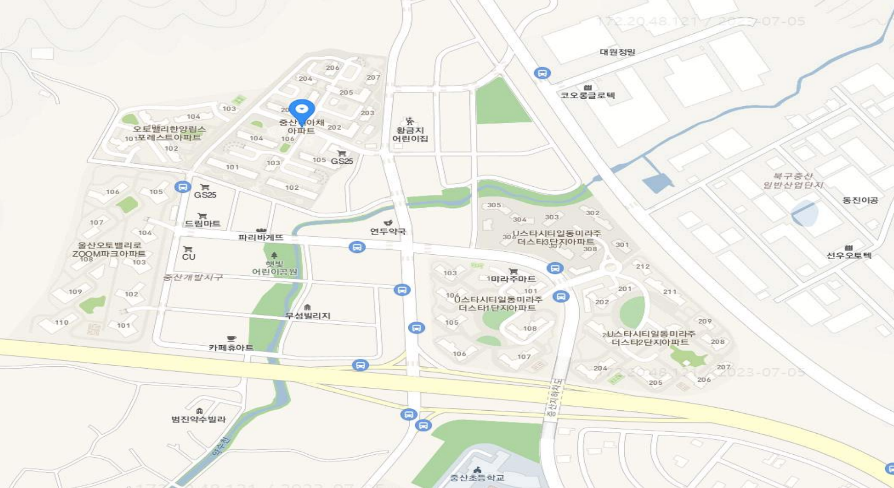 울산중산디아채 공가세대 일반매각 공고(선착순,상시계약) 조감도