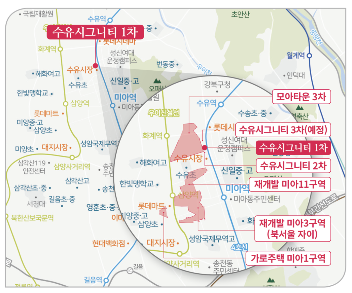 수유 시그니티(임의공급 3차) 조감도