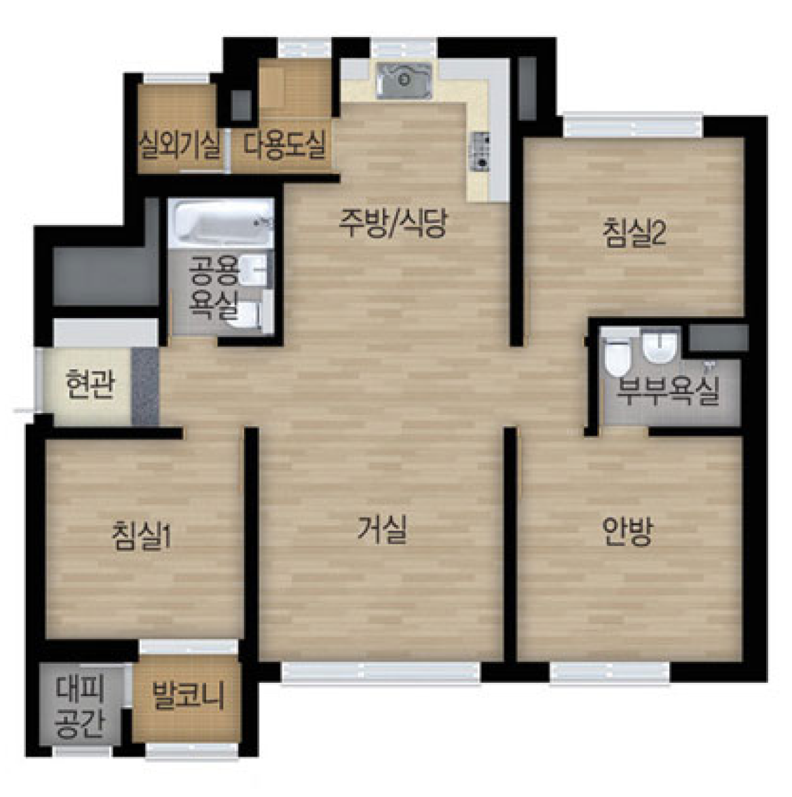 59C 타입 평면도