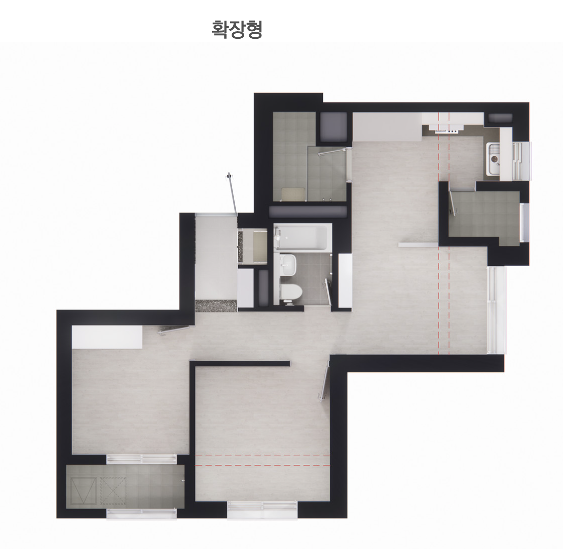 50 타입 평면도