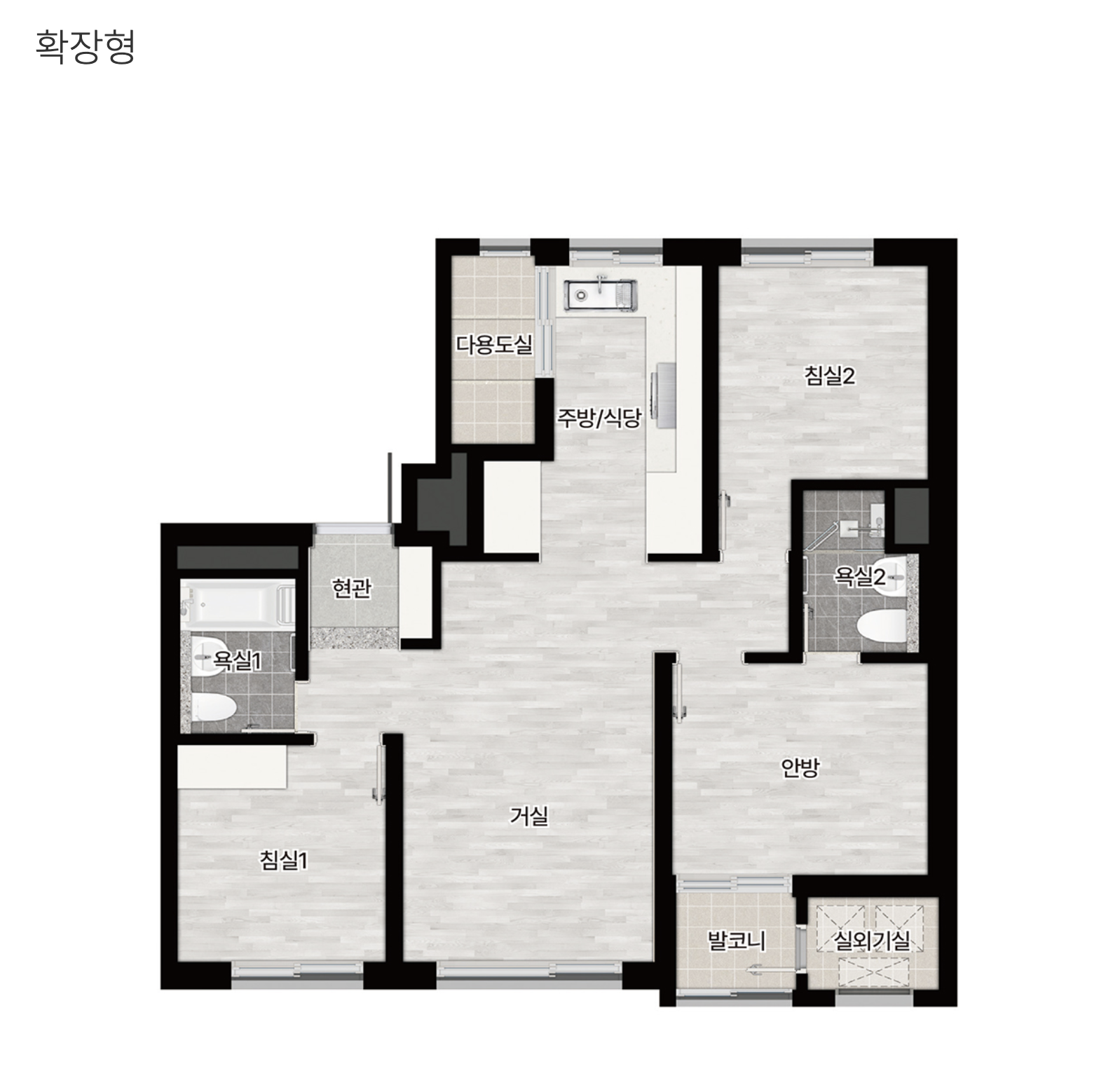 59A 타입 평면도