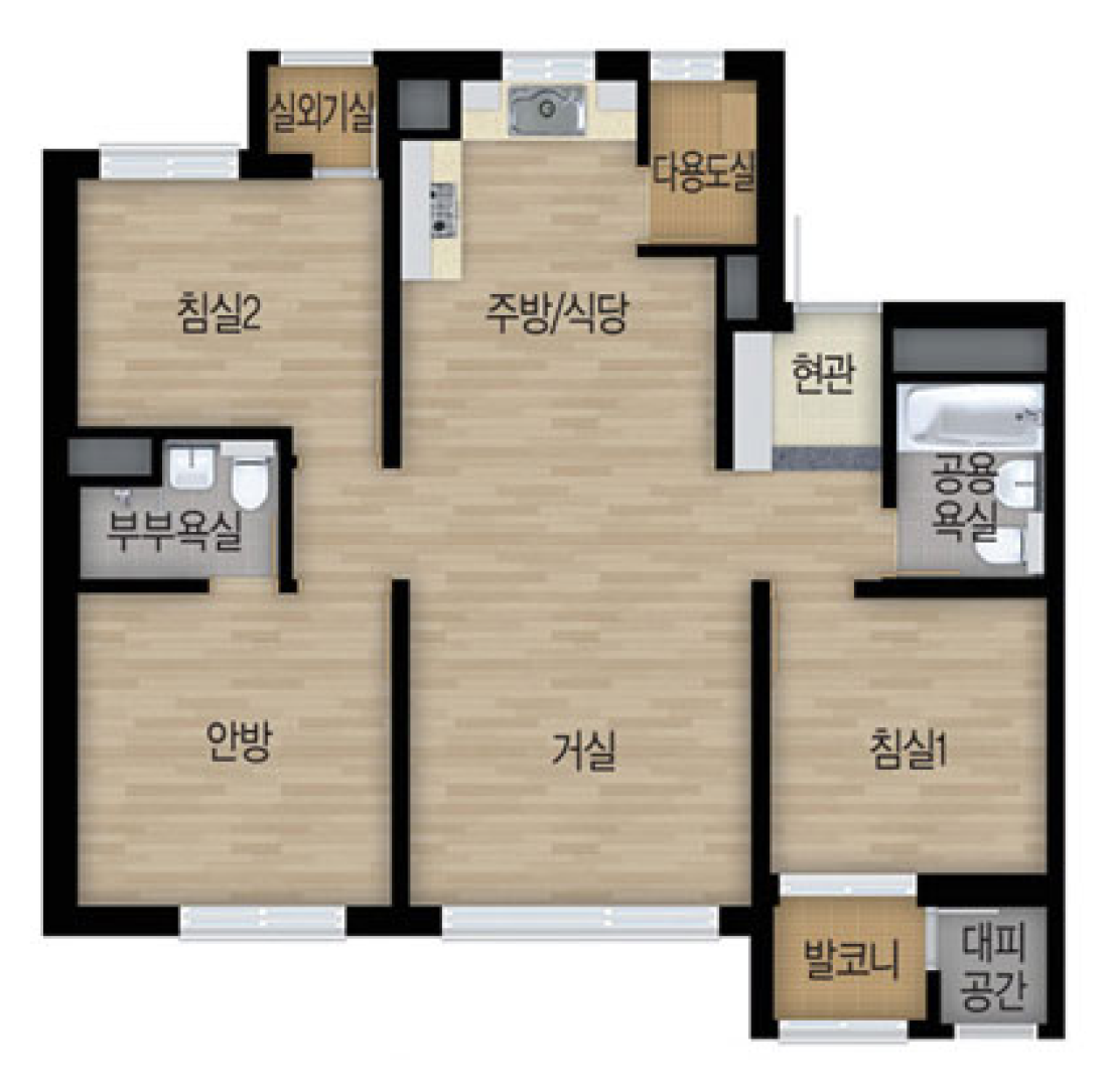 59A 타입 평면도