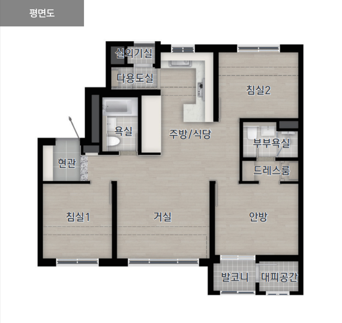 59A 타입 평면도