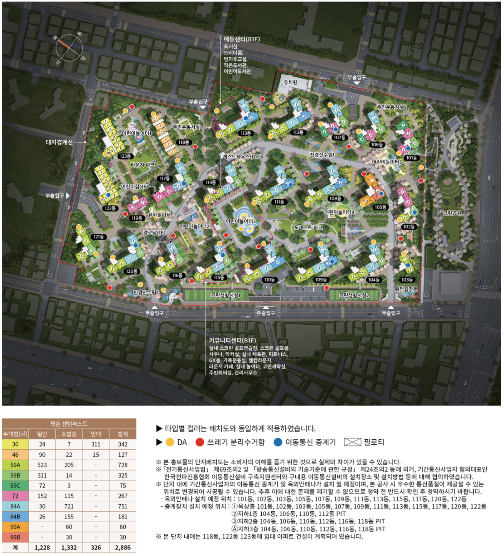 평촌 센텀퍼스트(3차) 입지환경