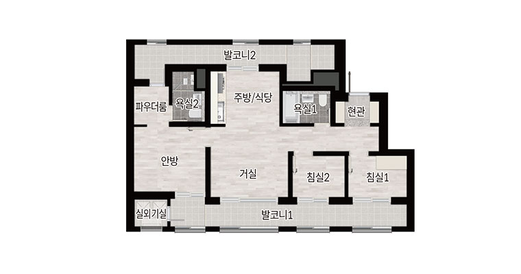 59A 타입 평면도