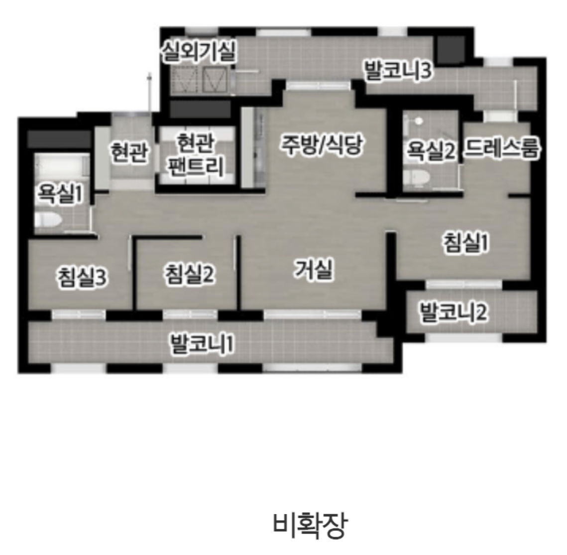 68A 타입 평면도
