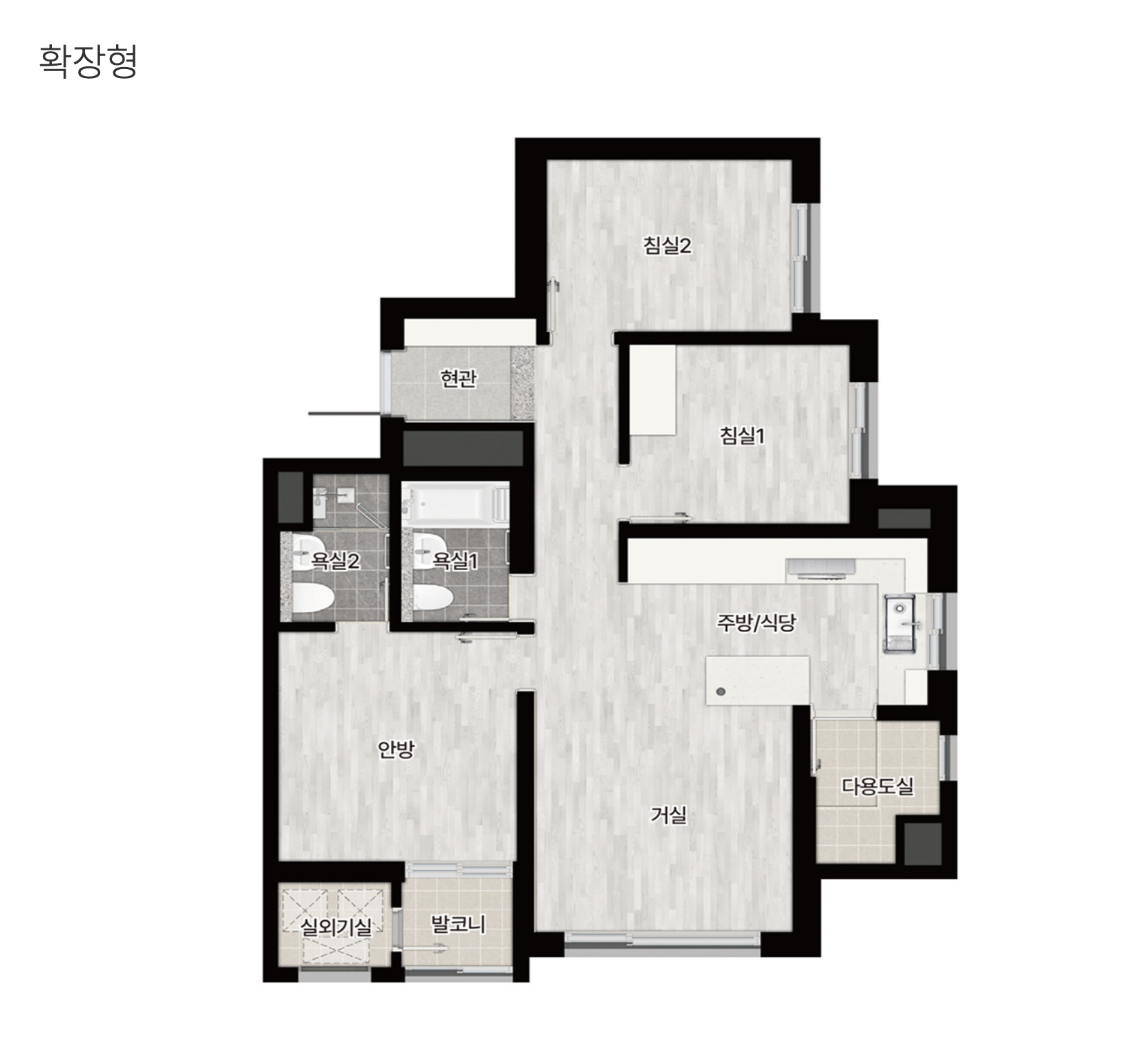 59C 타입 평면도