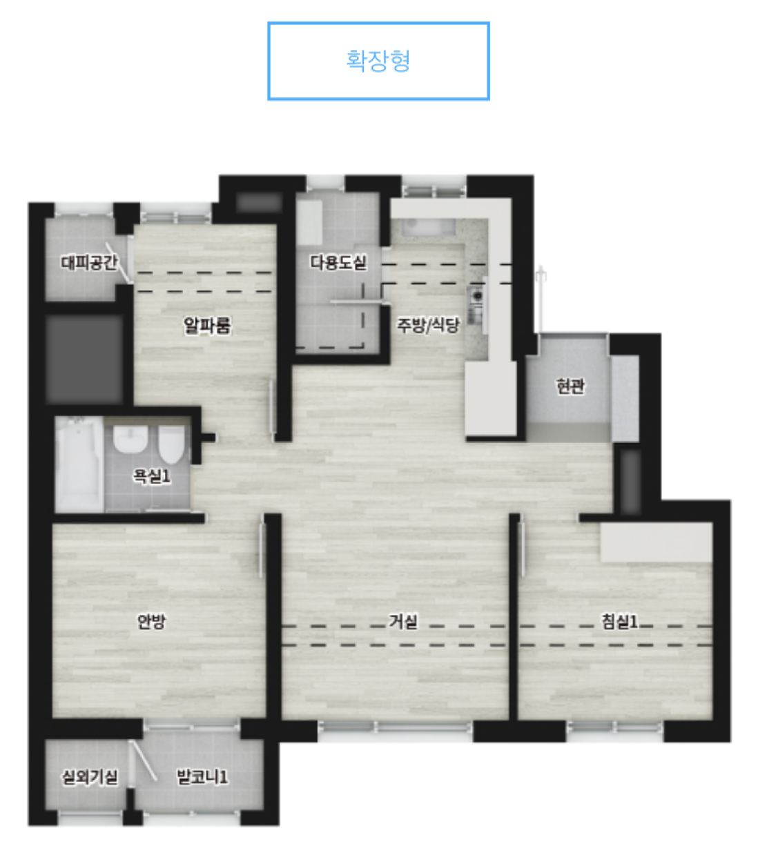 48 타입 평면도