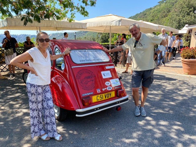 Dr Angelo Poletti, head of KD research in Milan and his wife.