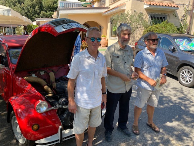 UK Drive Team Roger, Simon, and Ian.