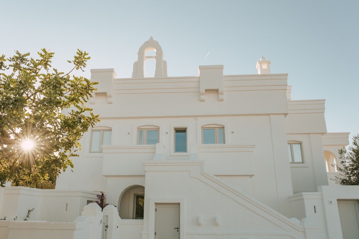 Masseria Borgo Ritella, Fasano — whitewashed masseria with a chapel, piazza, and 17 rooms for a three-night exclusive wedding weekend