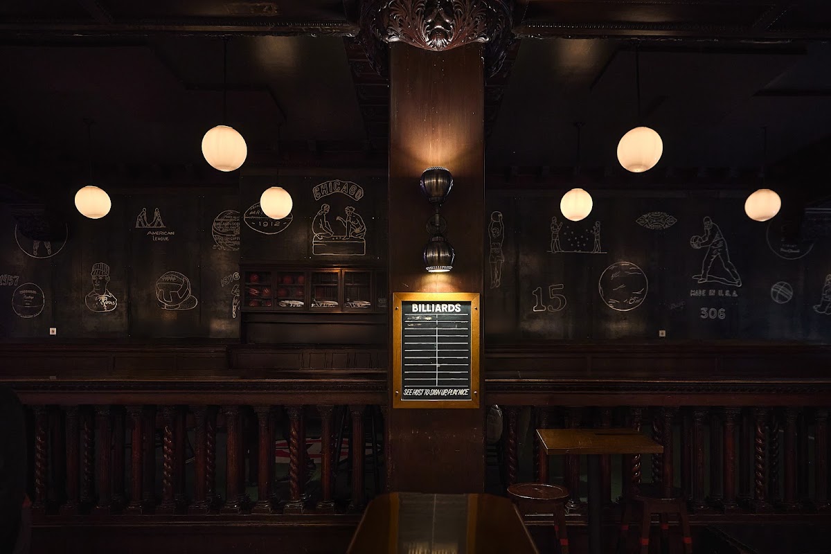 Game Room at Chicago Athletic Association