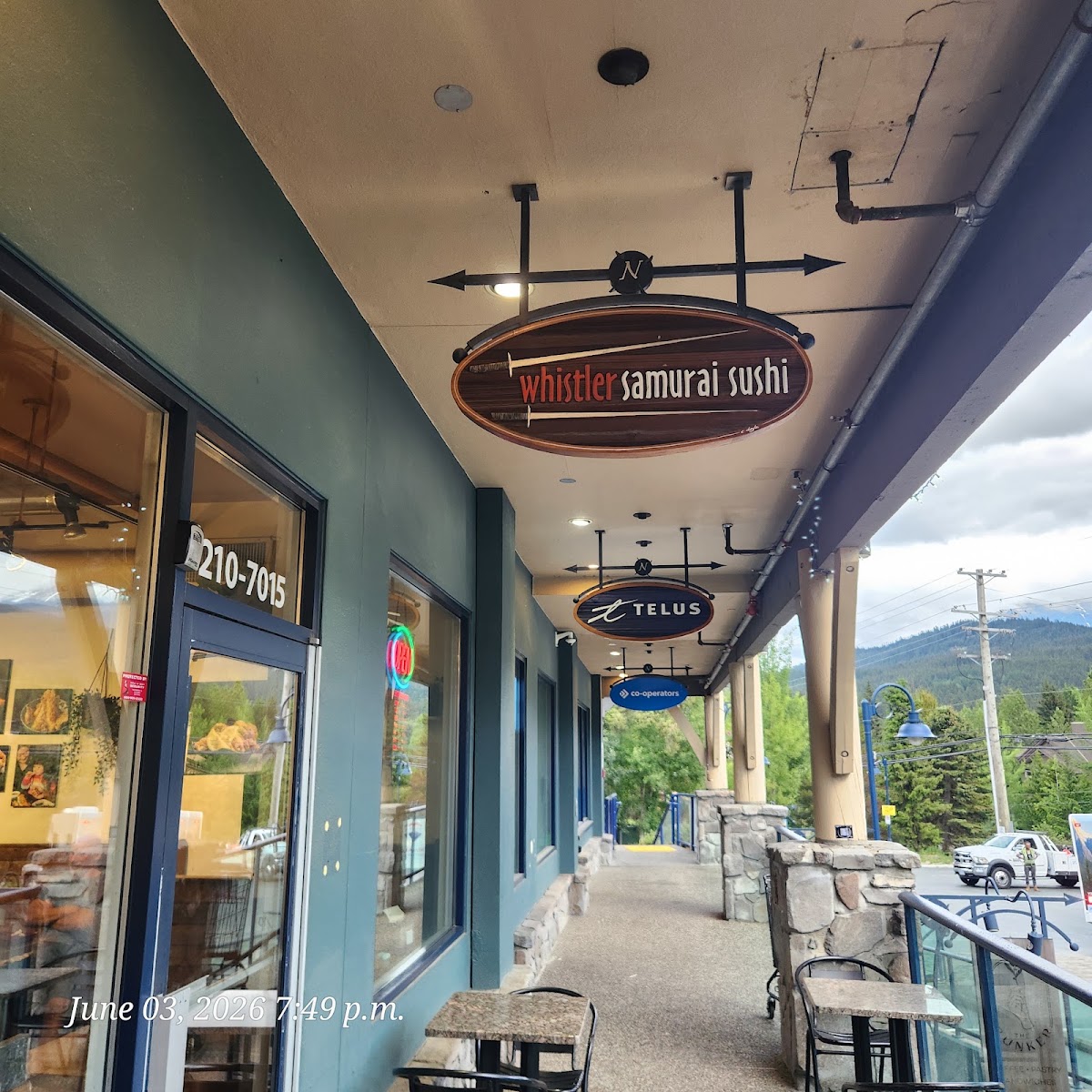 Samurai Sushi Whistler