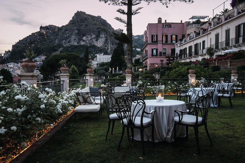 Grand Hotel Timeo, Taormina — 1873 Belmond hotel beside the Greek Theatre with Mount Etna and sea views, garden weddings for up to 80 guests