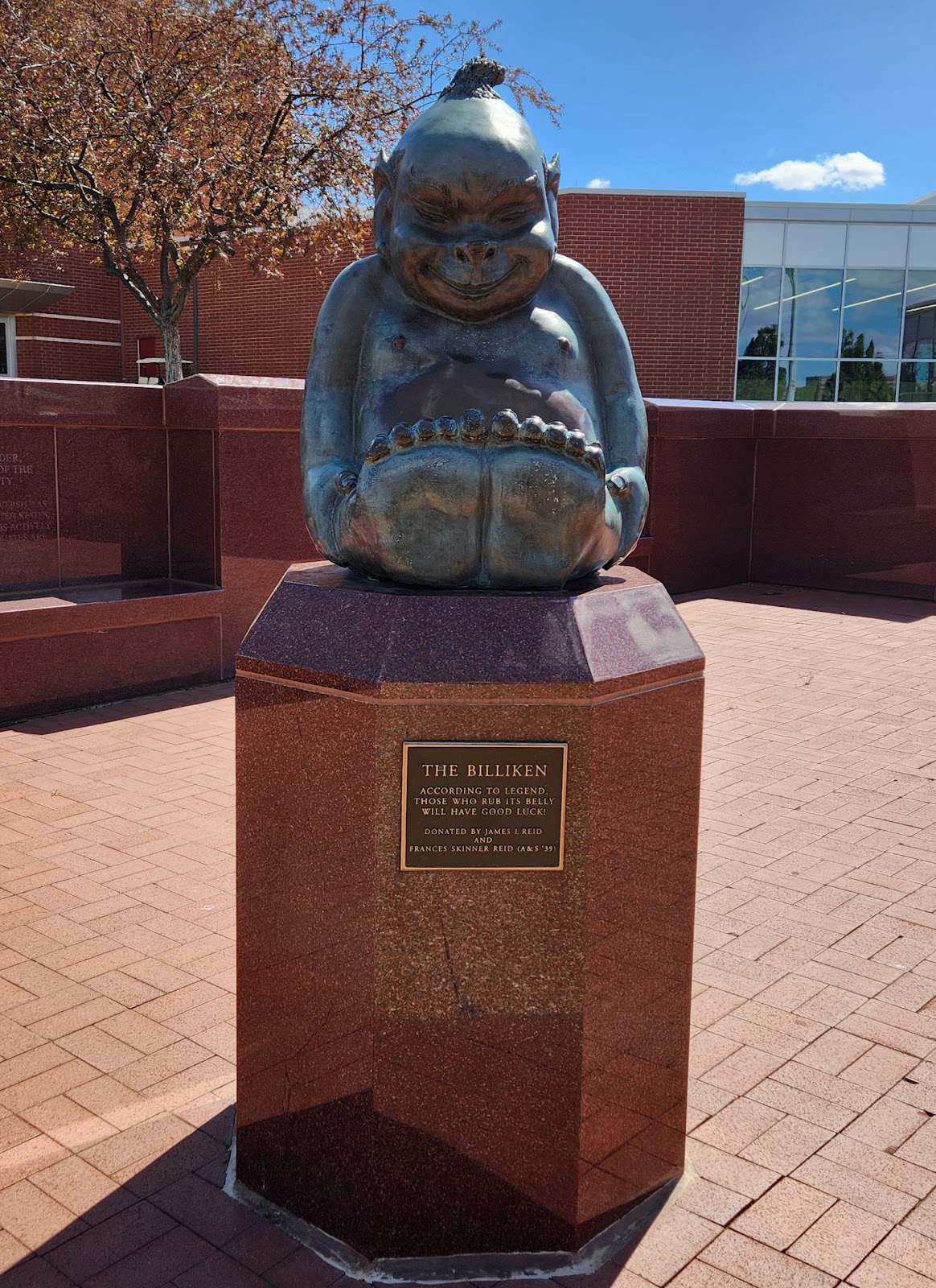 "The Billiken" Sculpture